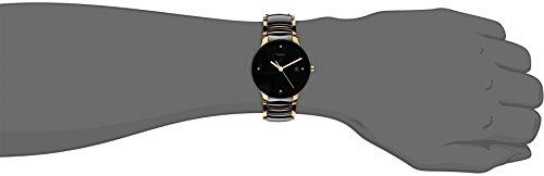Rado centrix jublie collection black dial ceramic watch