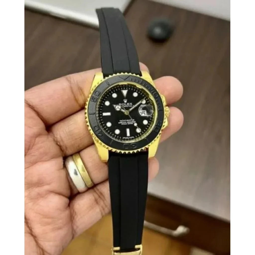 Imported Rolex Silicone Belt Watch For Men’s