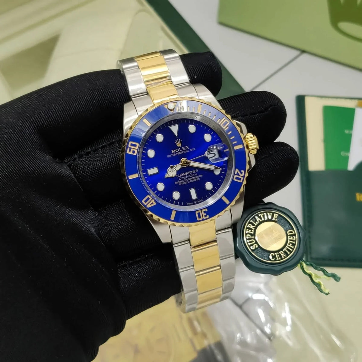 Imported Men’s Rolex Submariner Blue Dial Automatic Men’s Watch