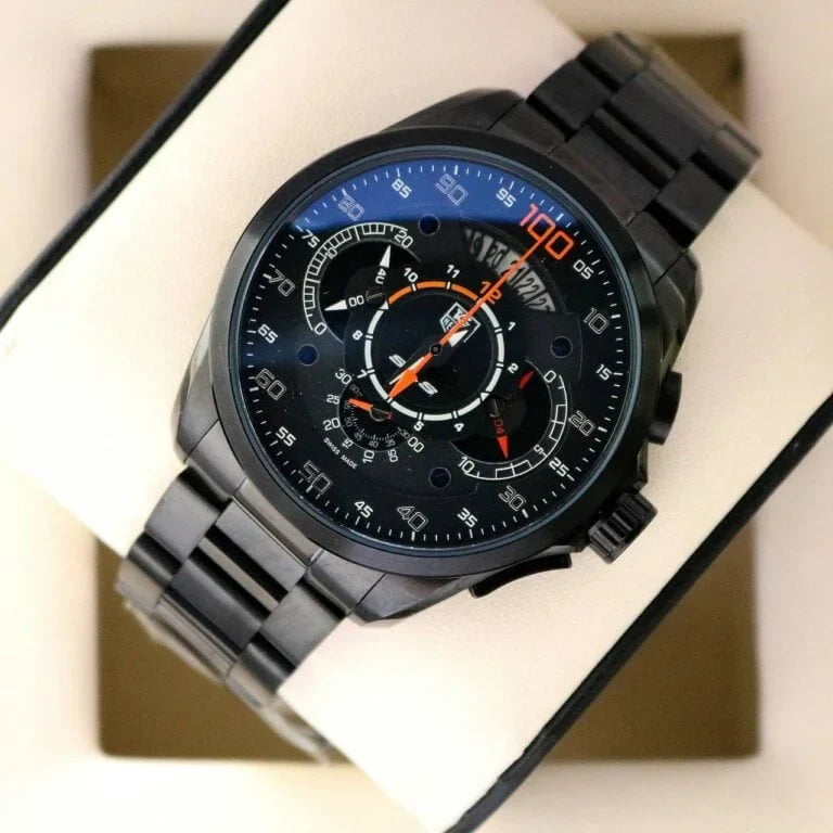 Imported Men’s Tag Heuer SLS Chronograph Black Dial Watch