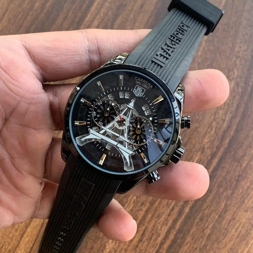 Tag Heuer Carerra Caliber 1887 Eiffel Tower black Dial men's