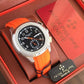 patek philippe aquanaut orange belt men's watch