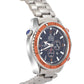Omega Seamaster ChronoMeter Blue Dial Orange Bezel OO7 Edition