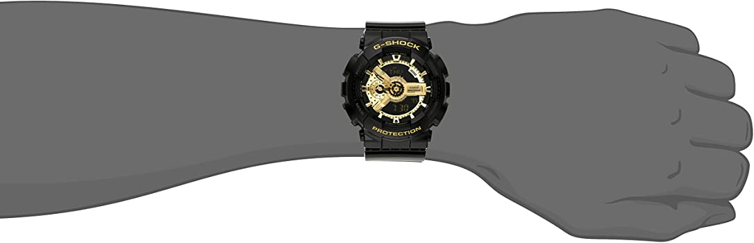 G-Shock Black Copper GA-100 watch