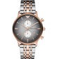 Emporio Armani rose gold stainless steel men's watch