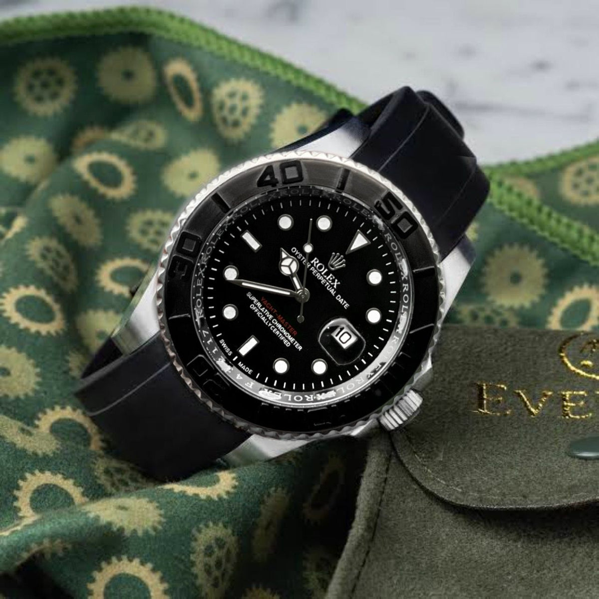 Rolex Yacht- Master Oyster Black Dial men's watch