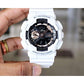 G Shock White GA 110 White belt watch