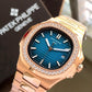 Patek Philippe nautilus copper stainless steel men's watch