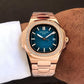 Patek Philippe nautilus copper stainless steel men's watch