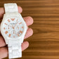 Emporio Armani White Ceramic men's watch