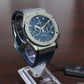 Hublot Big Bang Silver dial green Belt watch