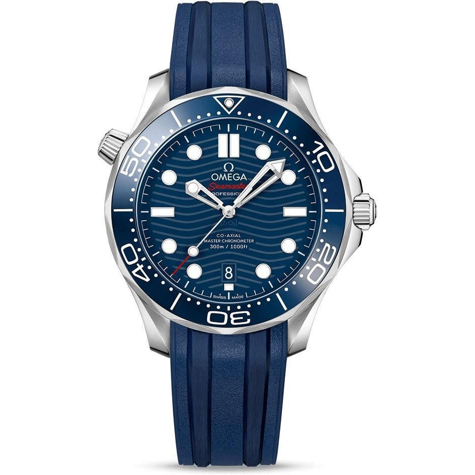 Omega Seamaster 300M Diver 42mm with Blue Dial Men's Watch