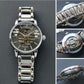 Emporio Armani Grey dial stainless steel automatic watch