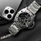 Luminor Submersible [Panerai Carbotech] Lr-111 Multi Color Dial Stainless Steel Chain For Men’s watch