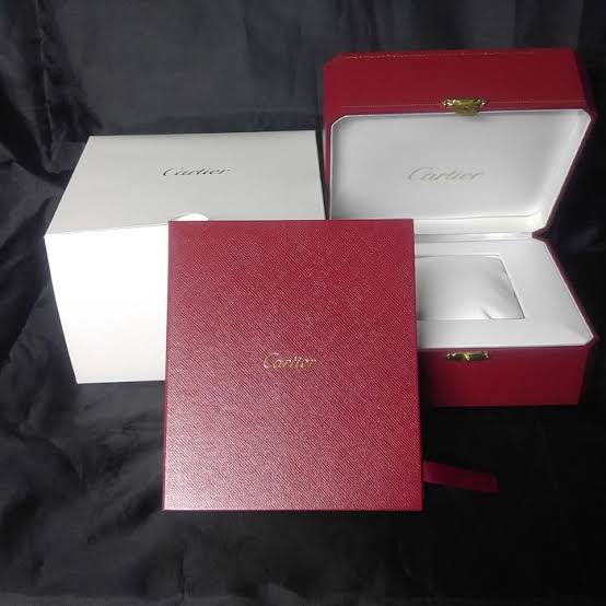 Santos De Cartier Gold dial stainless men's watch