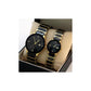 Rado centrix couple watch gold black chain