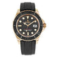 Rolex Yacht- Master Oyster Rose gold Black Dial men's watch