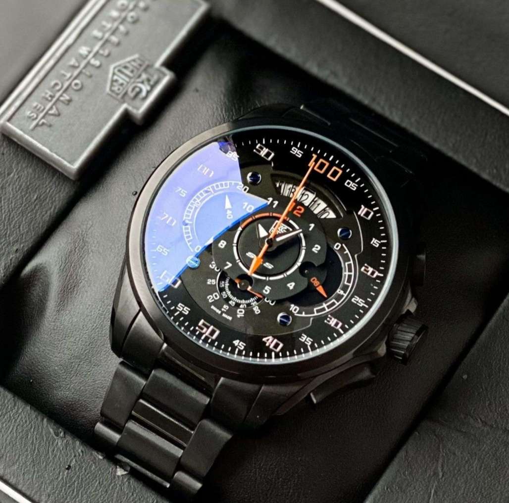 Tag Heuer Mercedes SLS 100 Black dial watch for men