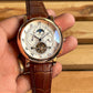 Cartier Arabic Tourbillion Classic Leather Belt watch for men's