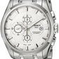 Tissot Black dial silver chain stainless steel men's watch