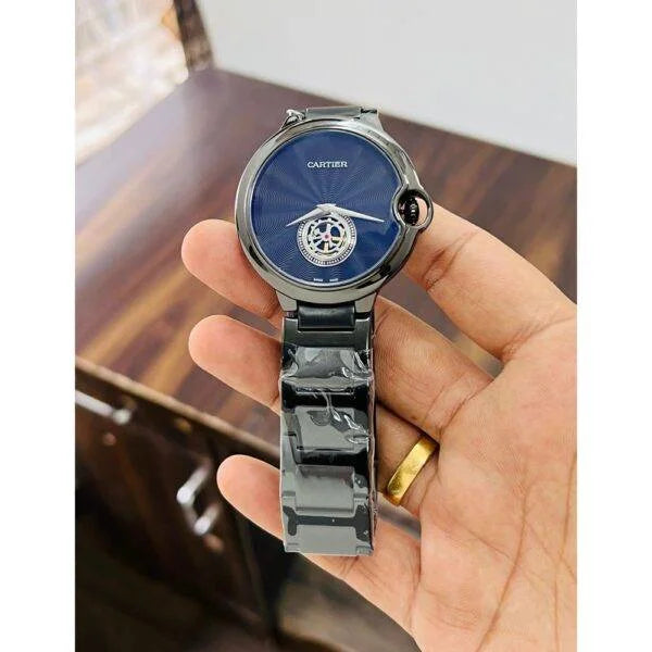Imported Men’s Cartier Ballon Black Chain Men’s Watch