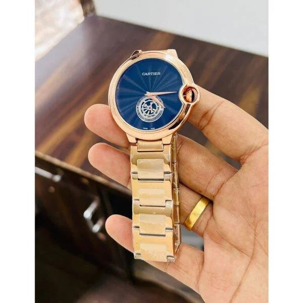 Imported Men’s Cartier Ballon Rose Gold Men’s Watch
