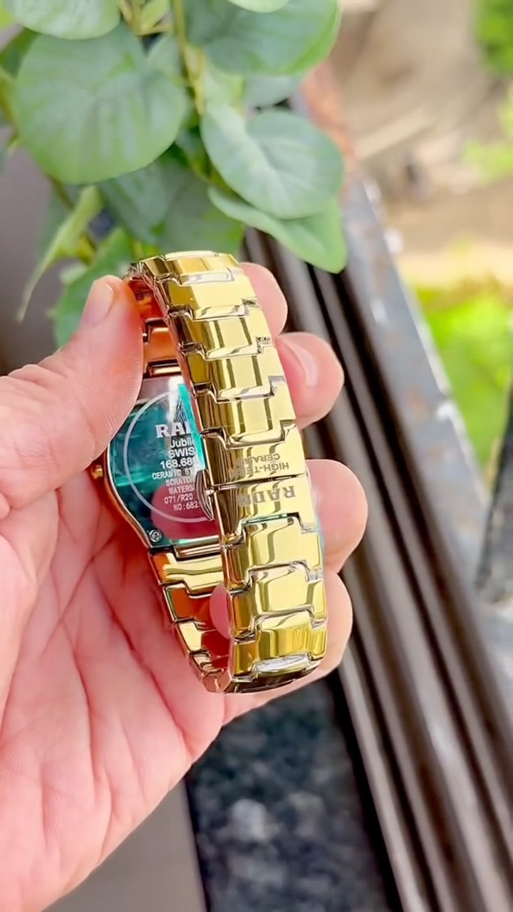 Rado Jublie collection Gold chain men's watch