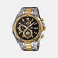 Imported Casio Edifice Black Dial Watch