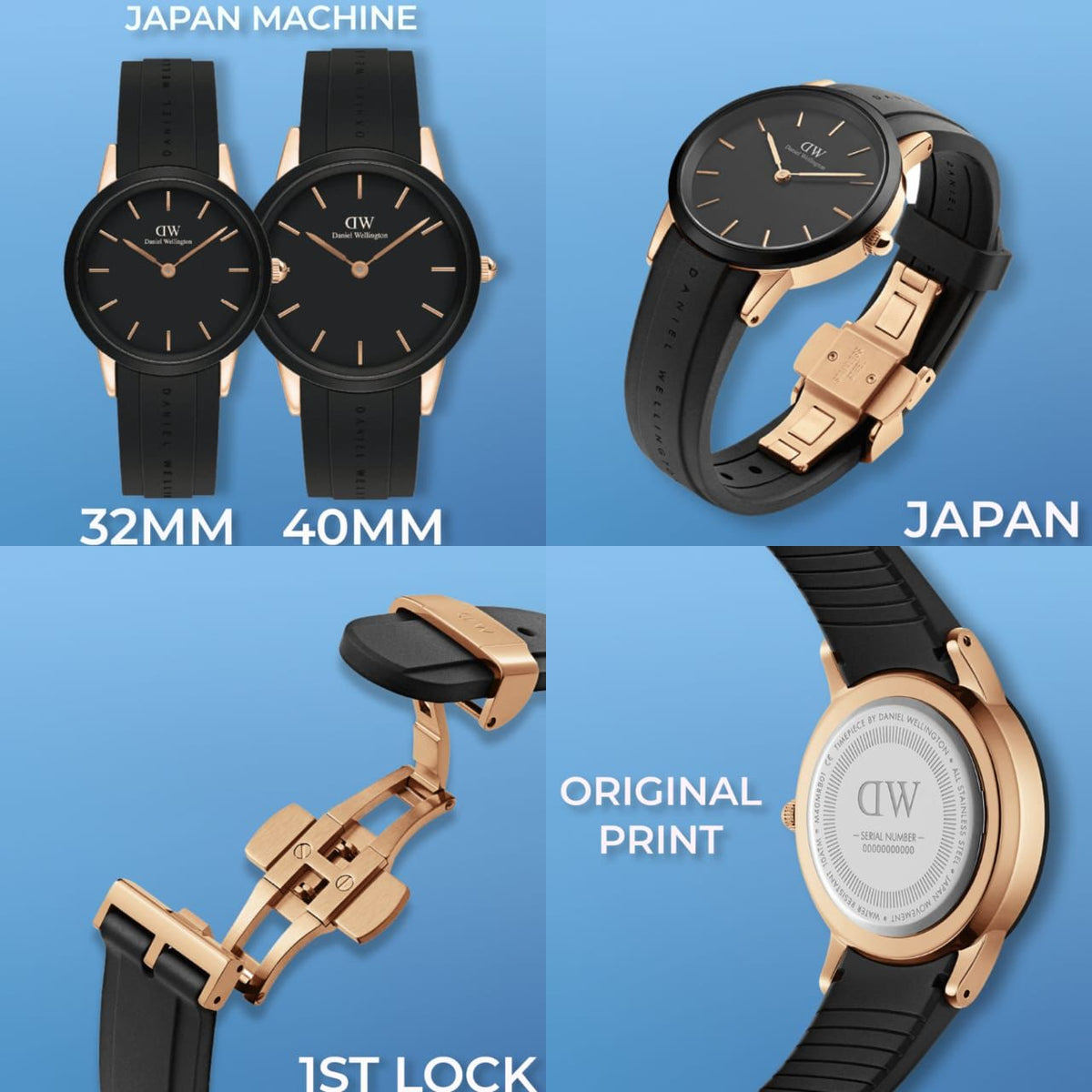 DW Couple watches