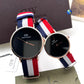 Daniel Wellington black dial belts couple watches