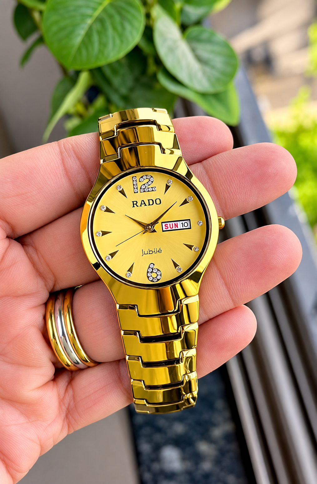 Rado Jublie collection Gold chain men's watch