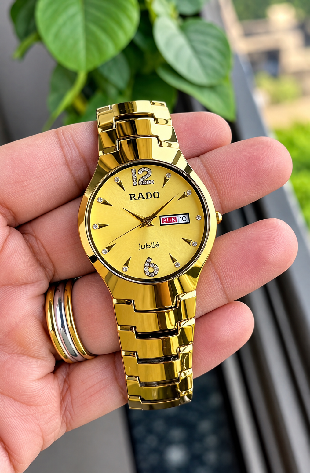Rado Jublie collection Gold chain men's watch