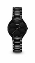 Rado Black Thinline X Great Gardens Of The World True Watch For Men's