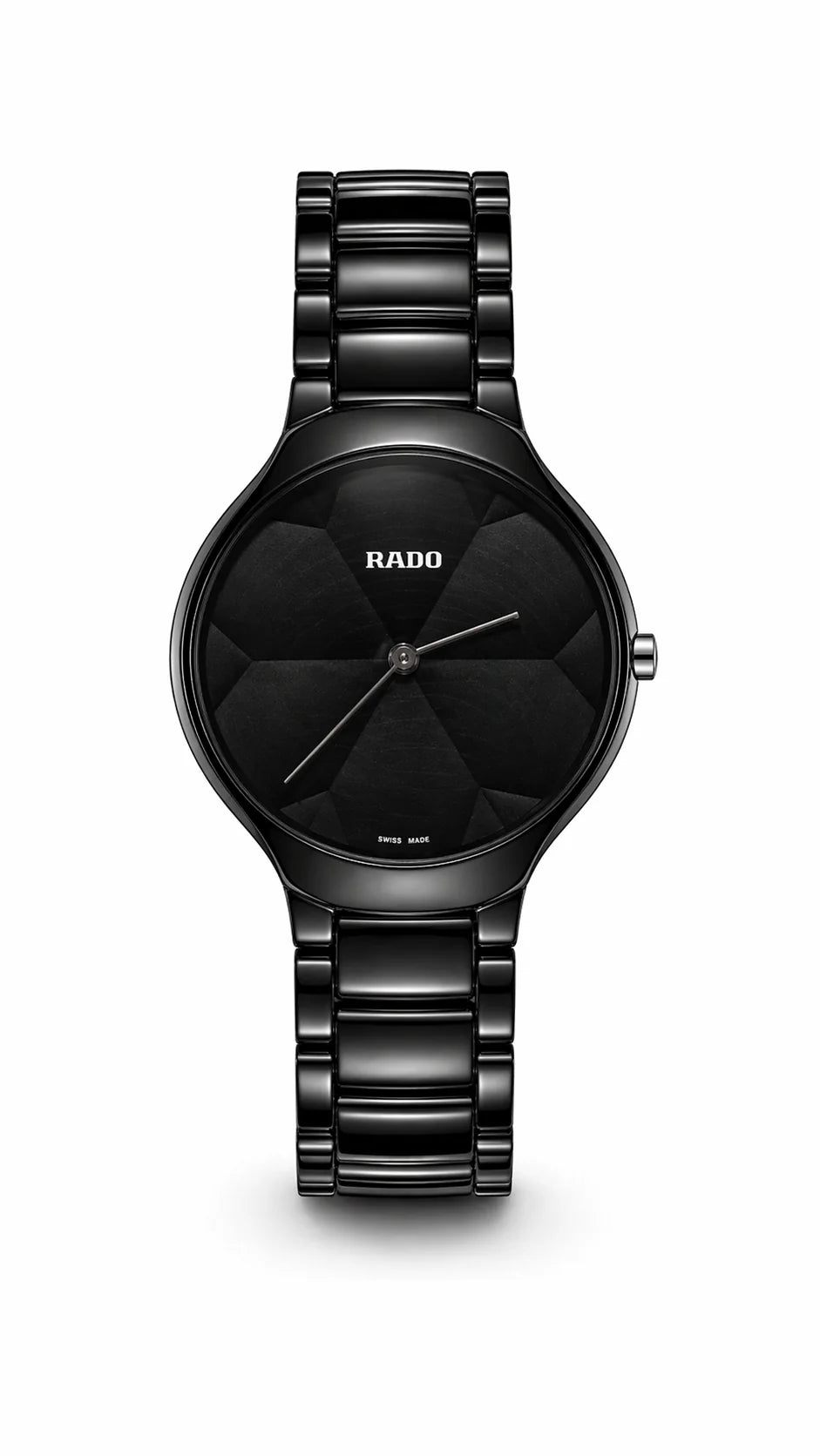 Rado Black Thinline X Great Gardens Of The World True Watch For Men's
