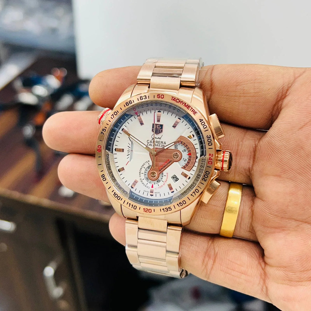 Imported Tag Heuer Watch Carrera Calibre 36 Watch For Men
