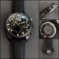 Tag heuer Carrera CR7 Black dial and leather belt men's watch