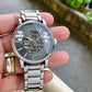 Emporio Armani Grey dial stainless steel automatic watch