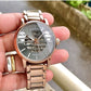 Emporio Armani Meccanico series gold chain men's watch
