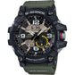 G Shock mudmaster Gg-1000 Green belt men's digital analogue watch