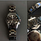 Emporio Armani Black ceramic men's watch