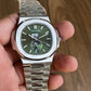 Patek Philippe nautilus calendar green Dial stainless steel men's automatic watch