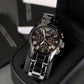 Emporio Armani Black ceramic men's watch
