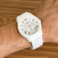Emporio Armani White Ceramic men's watch