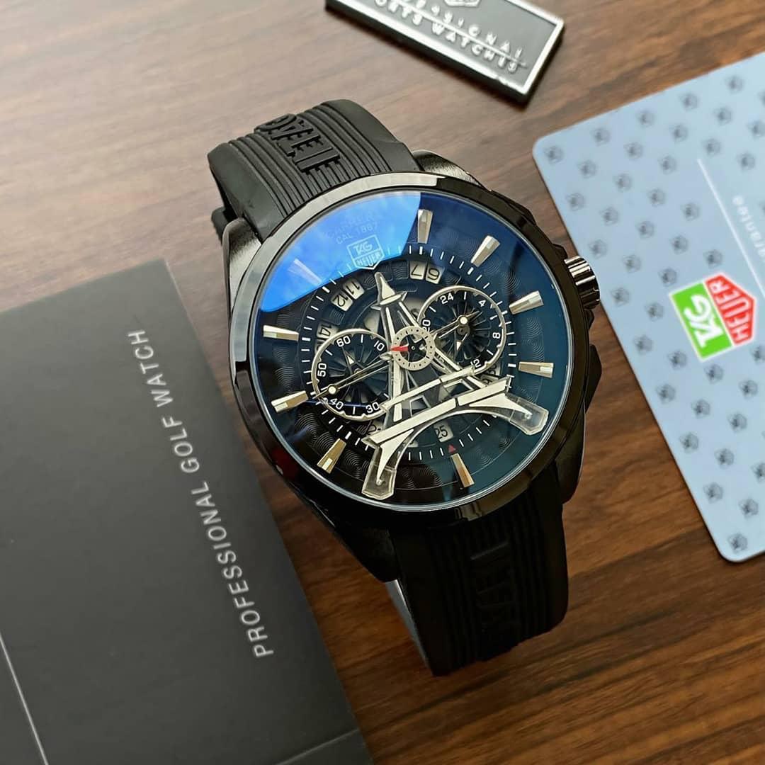 Tag Heuer Carerra Caliber 1887 Eiffel Tower black Dial men's