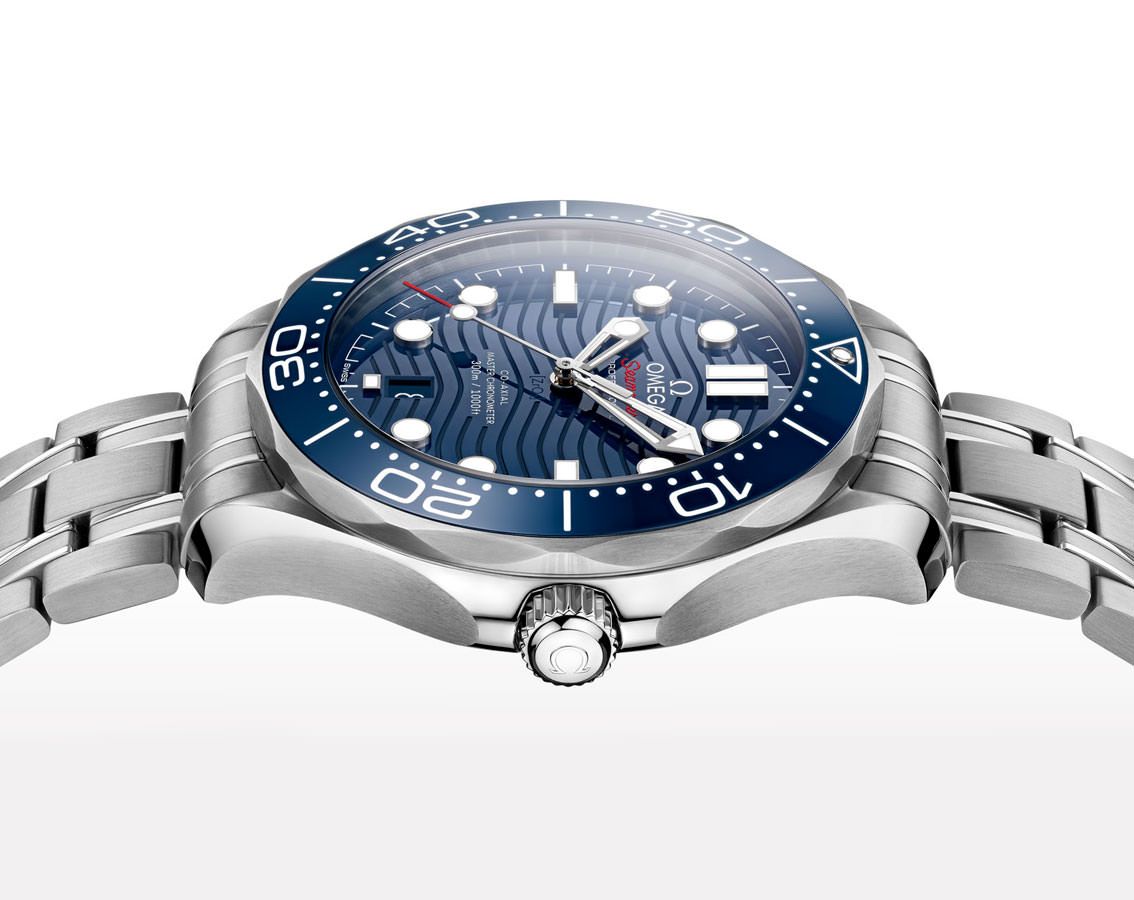 Omega Seamaster Diver 300M Co‑Axial Master Chronometer Blue Dial 210.30.42.20.03.001 Men's watch