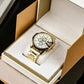 Diesel 10 Bar White dial Chronograph Men's Watch
