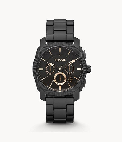 Fossil Machine Chronograph Black Dial men's watch FS4682