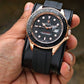Rolex yacht-master oyster Black dial Belt watch