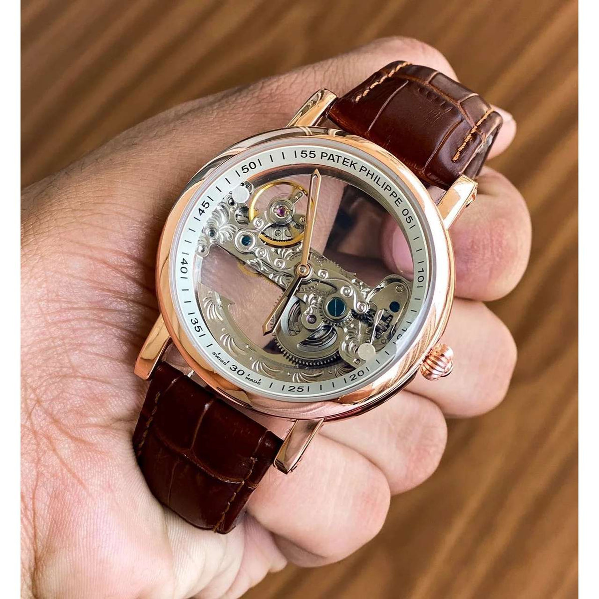 Patek Philippe most renowned leather belt watch
