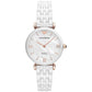 Emporio Armani White Ceramic women's watch